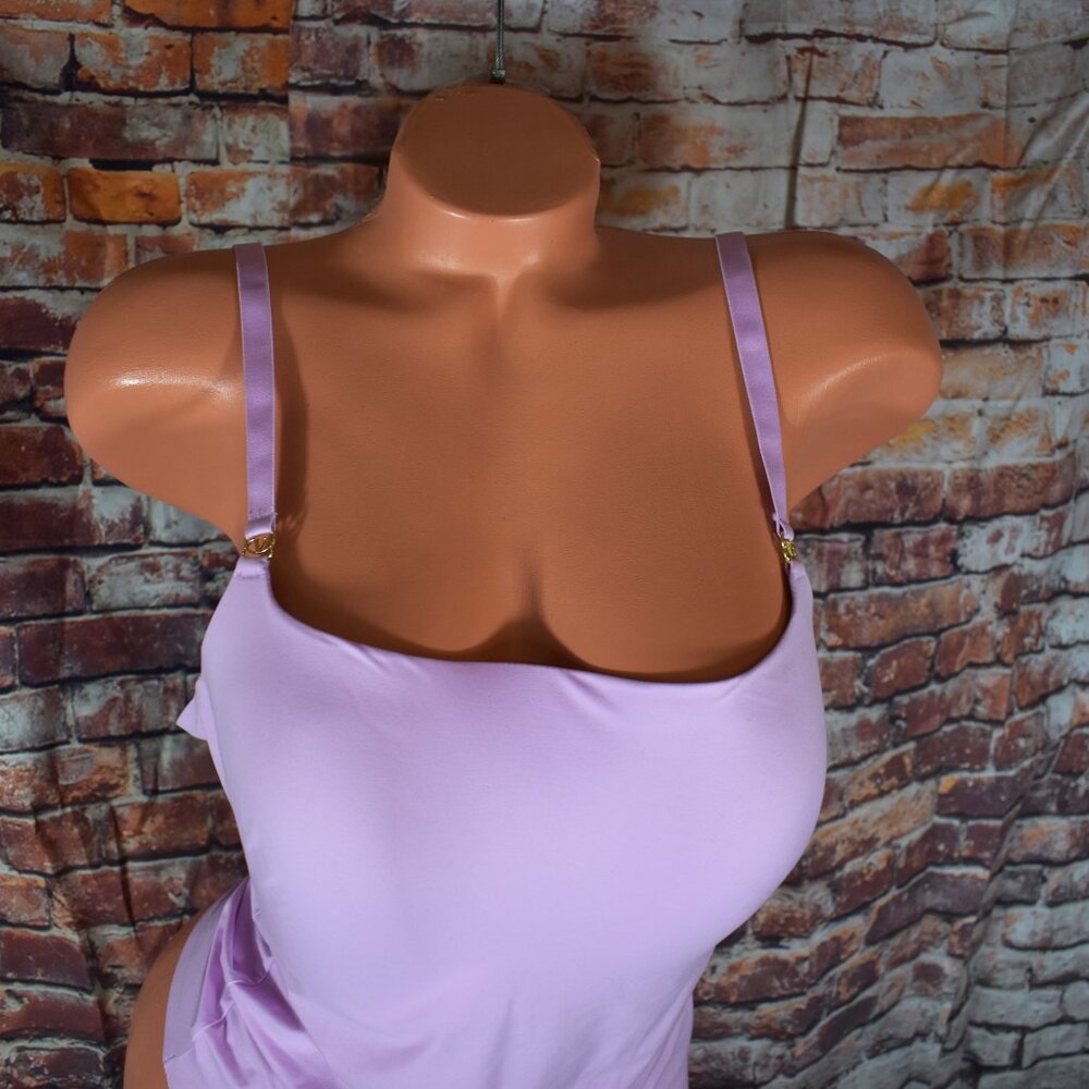 Victorias Secret XL Very Sexy Subtle Shine Shelf Bra Bodysuit W Thong Soft Pink - Picture 5 of 12
